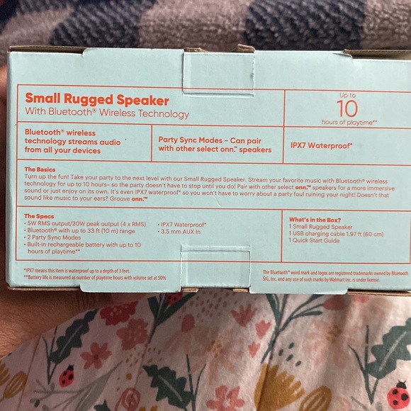 Groove onn Bluetooth waterproof speaker - Picture 4 of 6